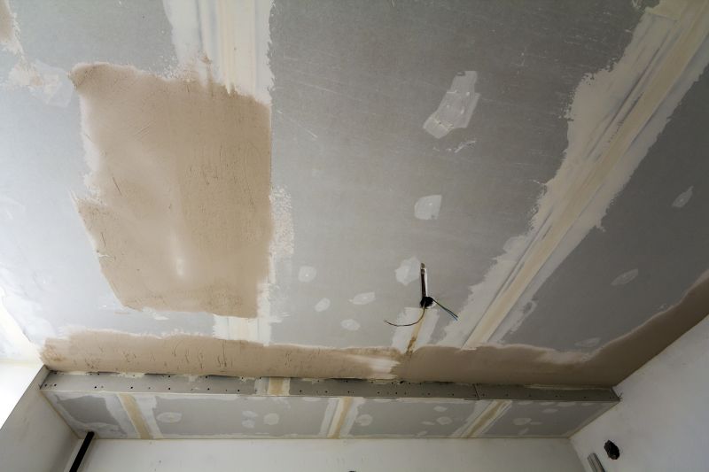 Ceiling Patch in Progress