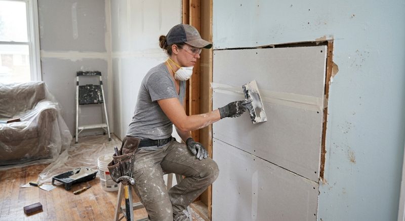 Ceiling Drywall Replacement in Wilmington, NC